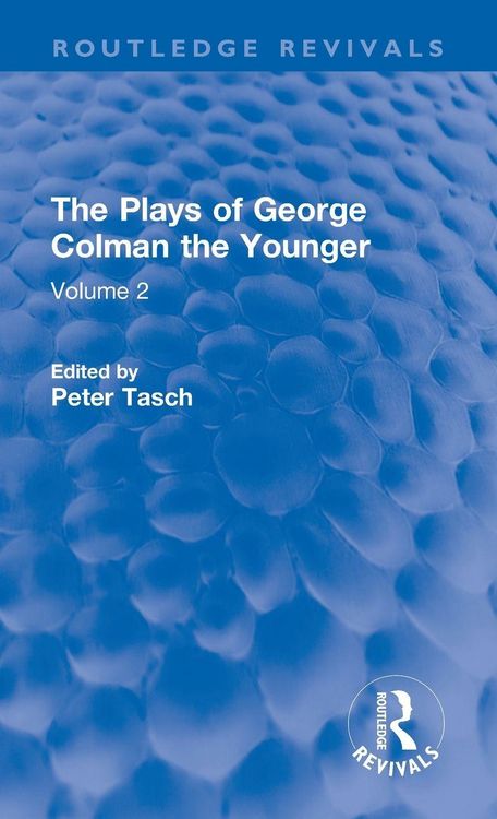 Produktbild: The Plays of George Colman the Younger
