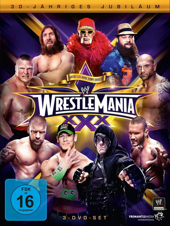 Produktbild: WrestleMania 30 [3 DVDs]