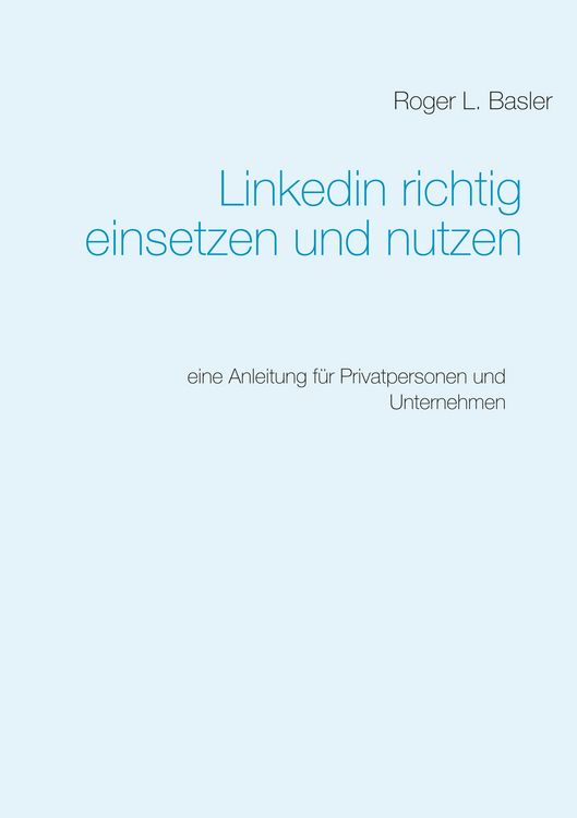 Produktbild: Linkedin richtig einsetzen und nutzen