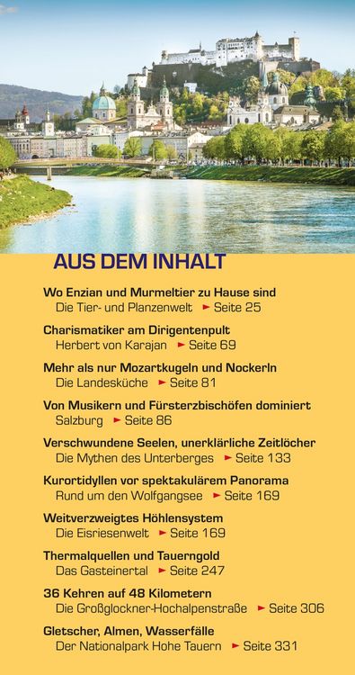 Produktbild: TRESCHER Reiseführer Salzburg und Salzburger Land