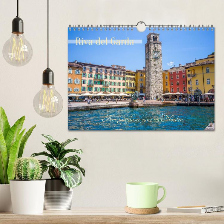 Produktbild: Riva del Garda - Am Gardasee ganz im Norden (Wandkalender 2026 DIN A4 quer), CALVENDO Monatskalender