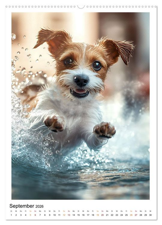 Produktbild: Hunde Lieblinge (hochwertiger Premium Wandkalender 2026 DIN A2 hoch), Kunstdruck in Hochglanz