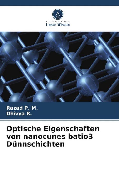 Produktbild: Optische Eigenschaften von nanocunes batio3 D&uuml;nnschichten