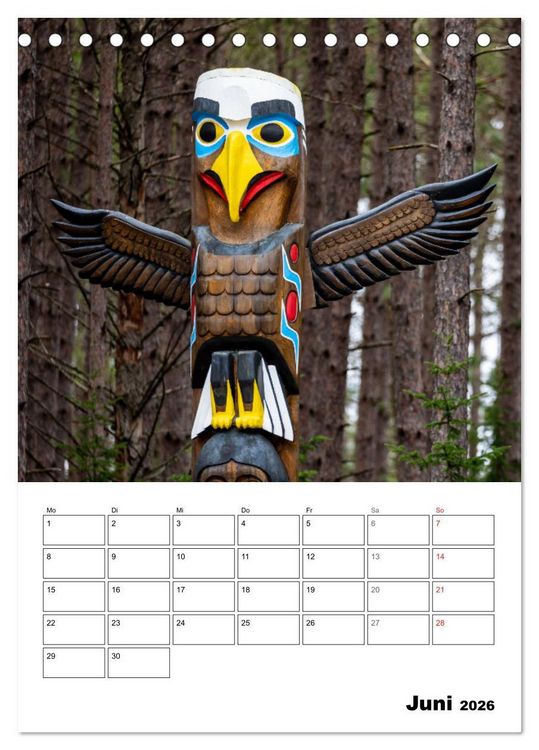 Produktbild: Mein Sch&ouml;nes Kanada (Tischkalender 2026 DIN A5 hoch), CALVENDO Monatskalender