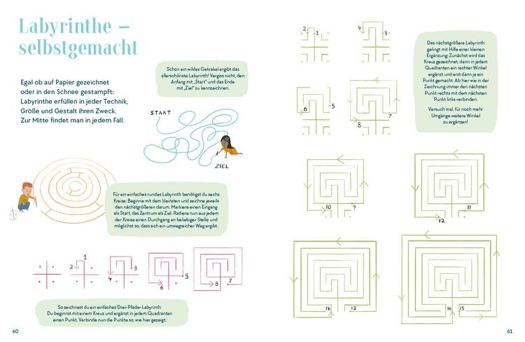 Produktbild: Das Buch der Labyrinthe und Irrg&auml;rten