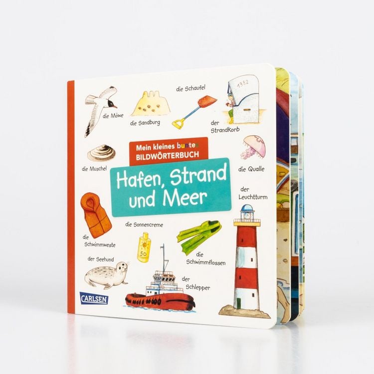 Produktbild: Mein kleines buntes Bildw&ouml;rterbuch: Hafen, Strand und Meer