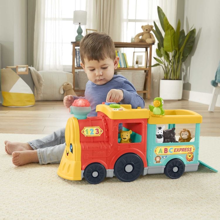 Produktbild: Fisher-Price Little People ABC Zug inkl. Tierfreunde Figuren