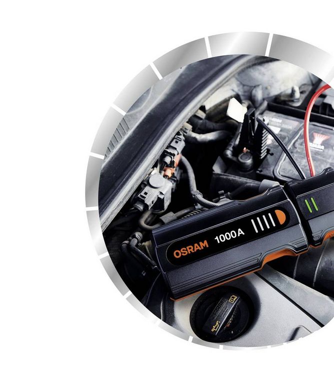 Produktbild: Osram Automotive Schnellstartsystem BATTERYjumpstart 1000 OJS020