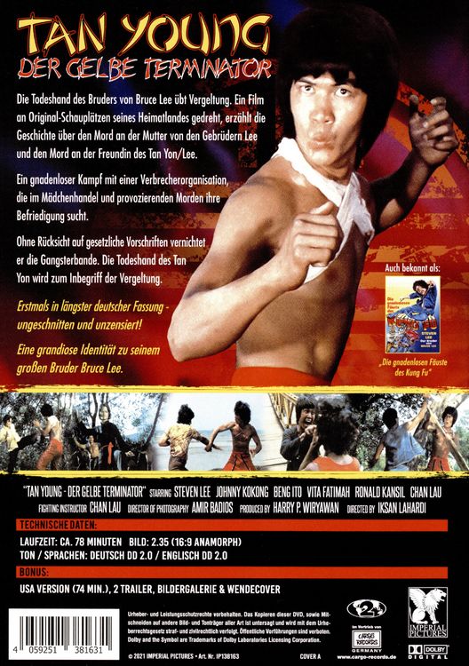 Produktbild: Tan Young - Der gelbe Terminator (Die gnadenlosen F&auml;uste des Kung Fu)