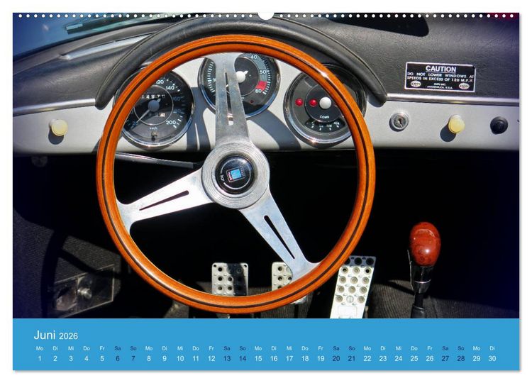 Produktbild: Porsche Classics (Wandkalender 2026 DIN A2 quer), CALVENDO Monatskalender