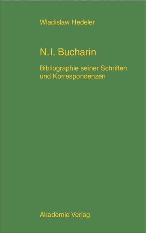 Produktbild: Nikolaj Ivanovic Bucharin