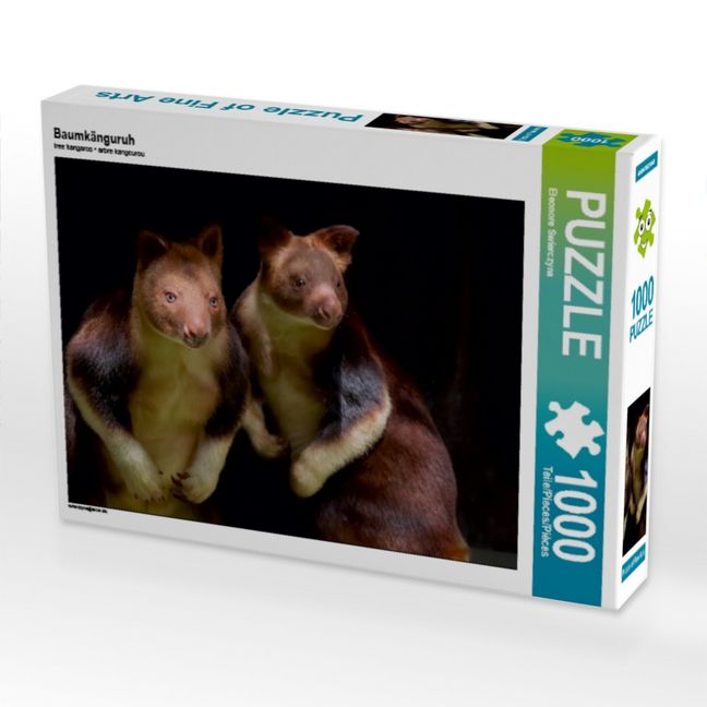 Produktbild: CALVENDO Puzzle Baumk&auml;nguruh 1000 Teile Puzzle quer | 1000 Teile Lege-Gr&ouml;&szlig;e 64 &times; 48 cm Foto-Puzzle f&uuml;r gl&uuml;ckliche Stunden