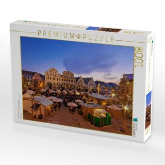 Produktbild: CALVENDO Puzzle Christkindlmarkt auf dem Karlsplatz | 1000 Teile Lege-Gr&ouml;&szlig;e 64x48cm Foto-Puzzle f&uuml;r gl&uuml;ckliche Stunden