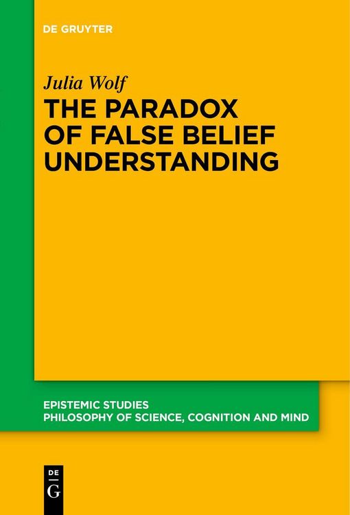 Produktbild: The Paradox of False Belief Understanding