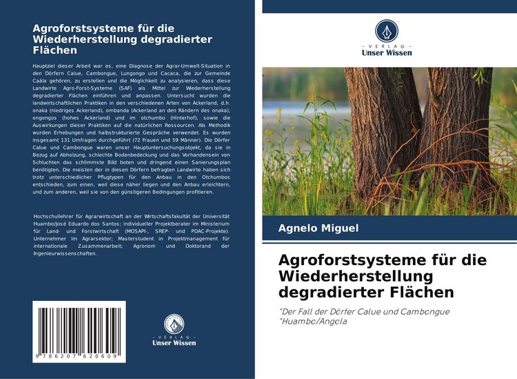 Produktbild: Agroforstsysteme f&uuml;r die Wiederherstellung degradierter Fl&auml;chen