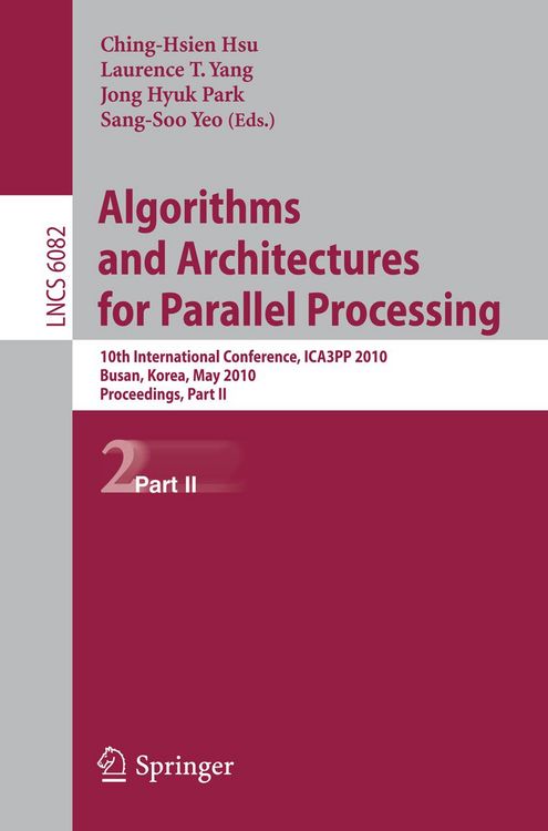 Produktbild: Algorithms and Architectures for Parallel Processing