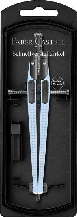 Produktbild: Faber-Castell Zirkel Grip sky blue