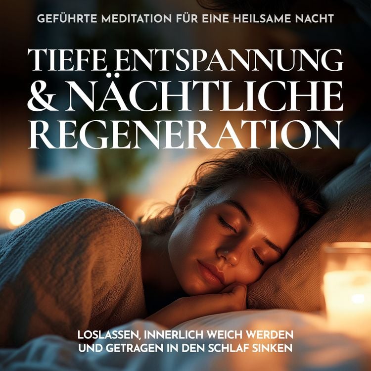 Produktbild: Tiefe Entspannung & n&auml;chtliche Regeneration - Gef&uuml;hrte Meditation f&uuml;r eine heilsame Nacht
