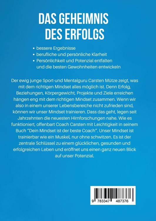 Dein MINDSET ist der beste COACH
