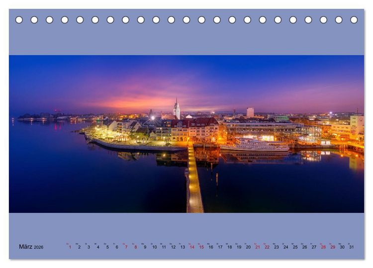 Produktbild: Bodensee Weitblicke (Tischkalender 2026 DIN A5 quer), CALVENDO Monatskalender