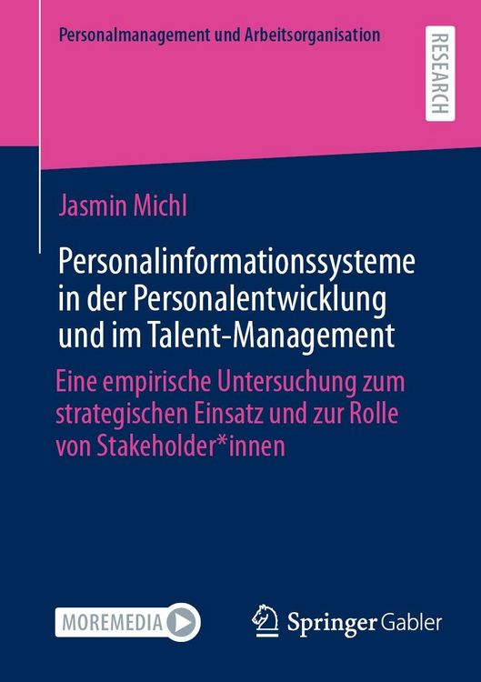 Produktbild: Personalinformationssysteme in der Personalentwicklung und im Talent-Management