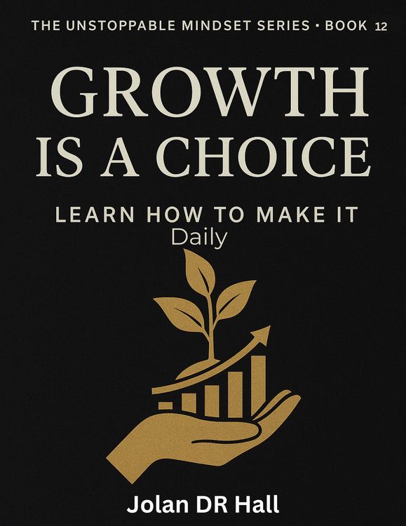 Produktbild: Growth Is A Choice, Learn How To Make It (Unstoppable Mindset, #12)