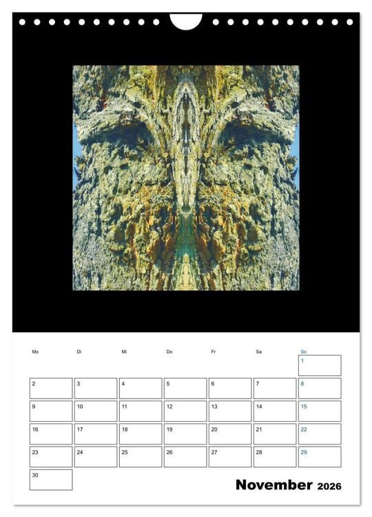 Produktbild: Nature's Faces (Wandkalender 2026 DIN A4 hoch), CALVENDO Monatskalender