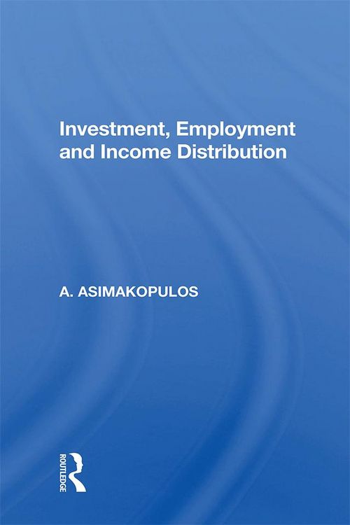 Produktbild: Investment, Employment And Income Distribution
