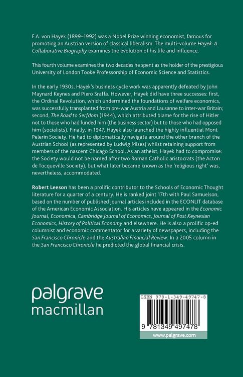 Produktbild: Hayek: A Collaborative Biography