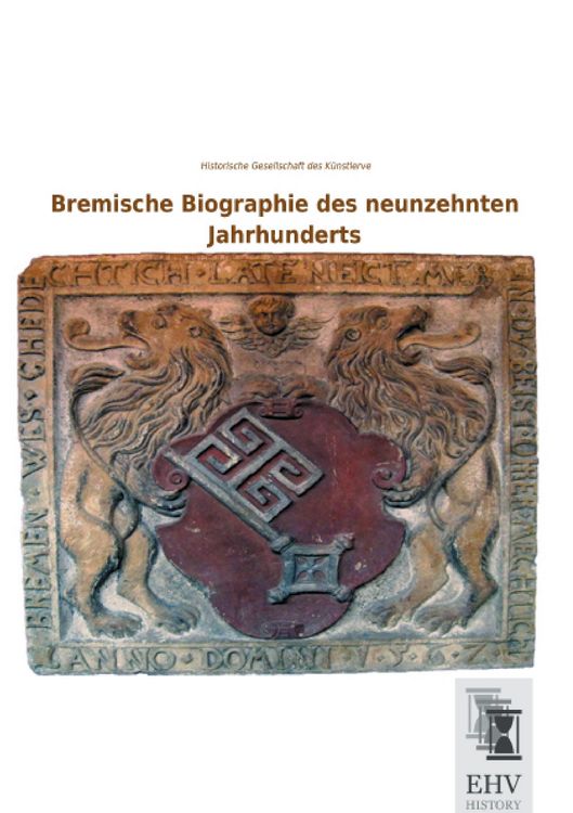 Produktbild: Bremische Biographie des neunzehnten Jahrhunderts