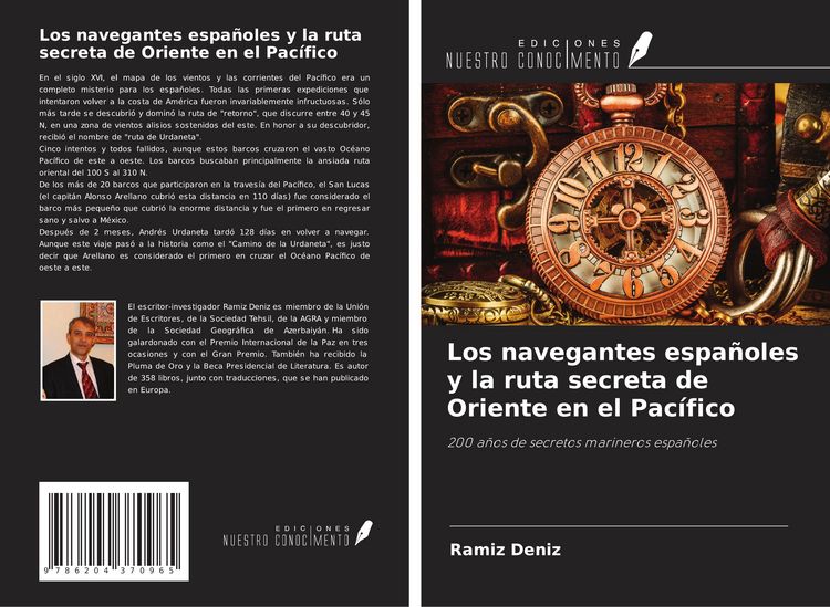Produktbild: Los navegantes espa&ntilde;oles y la ruta secreta de Oriente en el Pac&iacute;fico