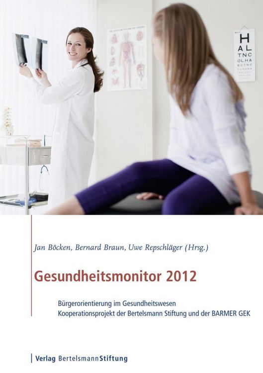 Produktbild: Gesundheitsmonitor 2012