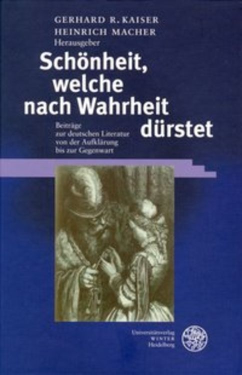 Bild vom Artikel Schönheit, welche nach Wahrheit dürstet vom Autor Gerhard R. Kaiser