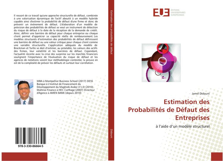 Produktbild: Estimation des Probabilit&eacute;s de D&eacute;faut des Entreprises