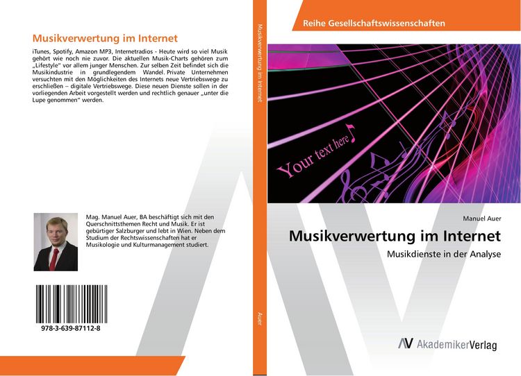 Produktbild: Musikverwertung im Internet