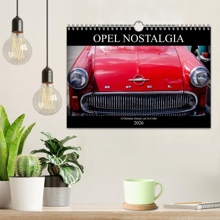 Produktbild: Opel Nostalgia (Wall Calendar 2026 DIN A4 landscape), CALVENDO 12 Month Wall Calendar