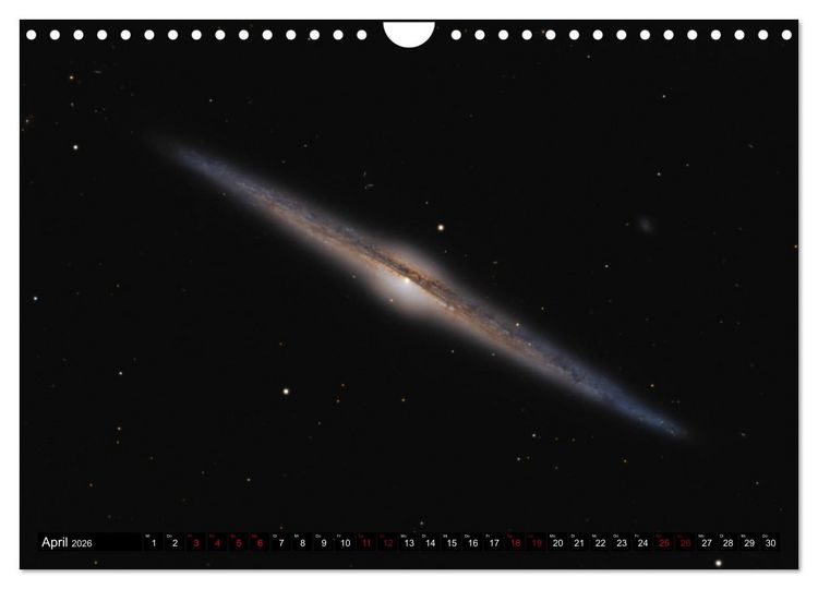 Produktbild: Ein Streifzug durch das Universum (Wandkalender 2026 DIN A4 quer), CALVENDO Monatskalender