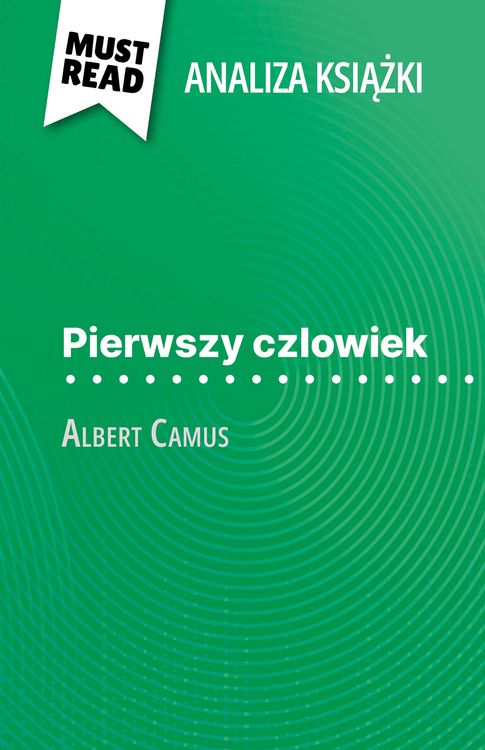 Produktbild: Pierwszy czlowiek ksiazka Albert Camus (Analiza ksiazki)