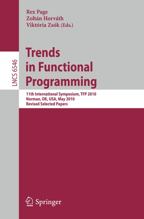 Produktbild: Trends in Functional Programming