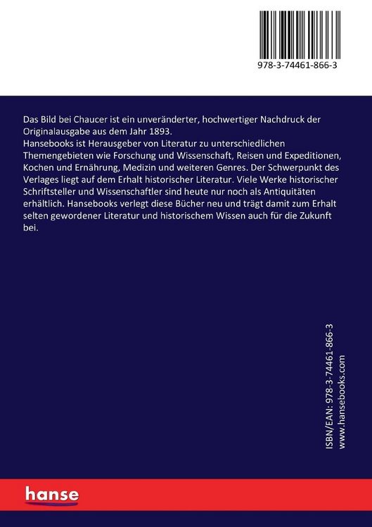 Produktbild: Das Bild bei Chaucer