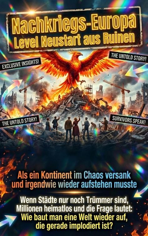 Produktbild: Nachkriegs-Europa Level Neustart aus Ruinen: Als ein Kontinent im Chaos versank und irgendwie wieder aufstehen musste