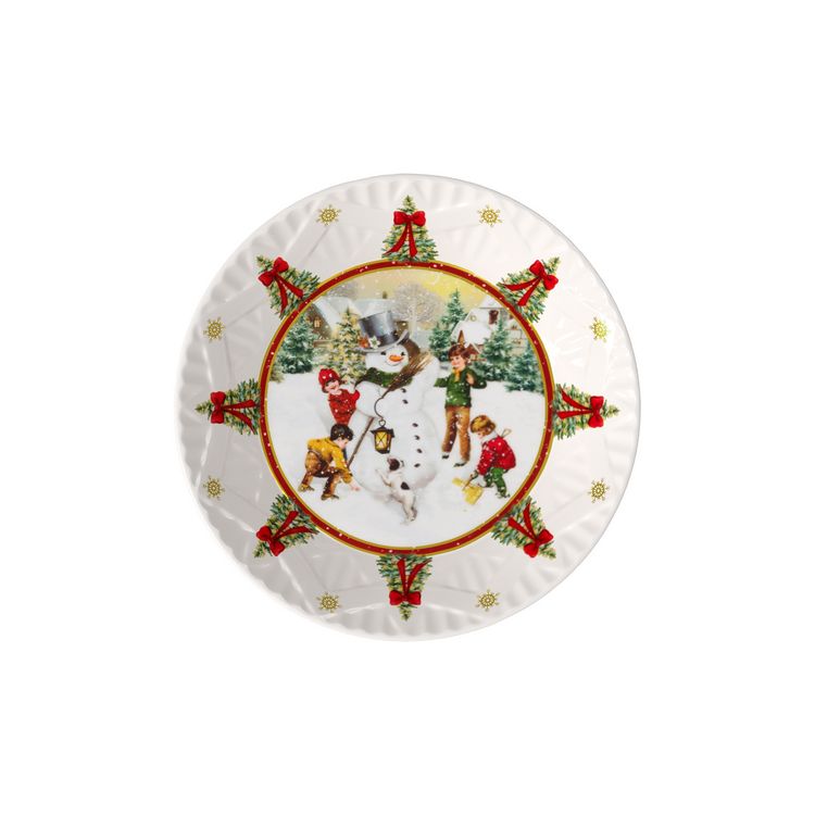 Produktbild: Villeroy & Boch Toy's Fantasy Schale gro&szlig;, Schneemann bauen
