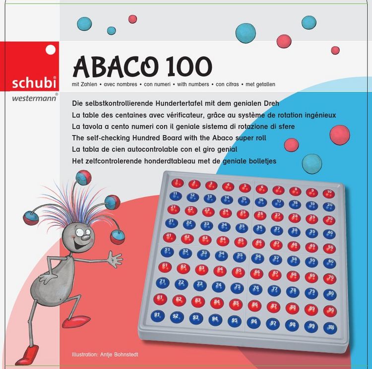 Produktbild: SCHUBI ABACO 100 mit Zahlen