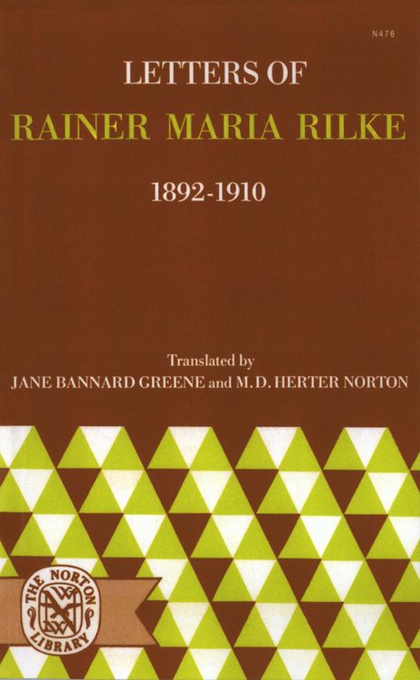 Produktbild: Letters of Rainer Maria Rilke, 1892-1910