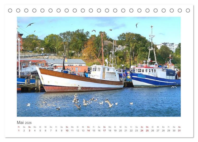 Produktbild: R&uuml;genliebe - Eine Hommage an die Ostseeinsel R&uuml;gen (Tischkalender 2026 DIN A5 quer), CALVENDO Monatskalender
