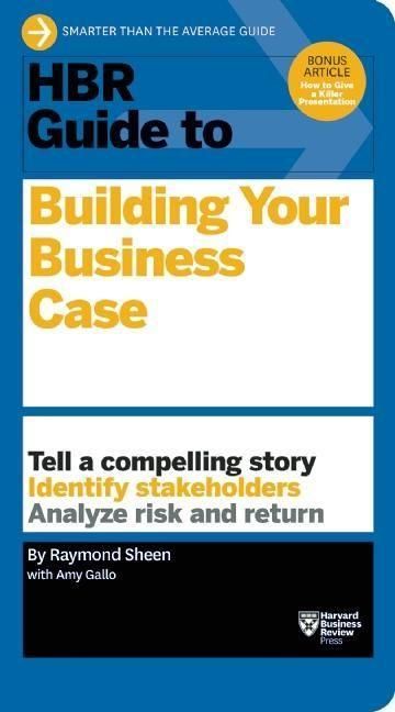 Produktbild: HBR Guide to Building Your Business Case