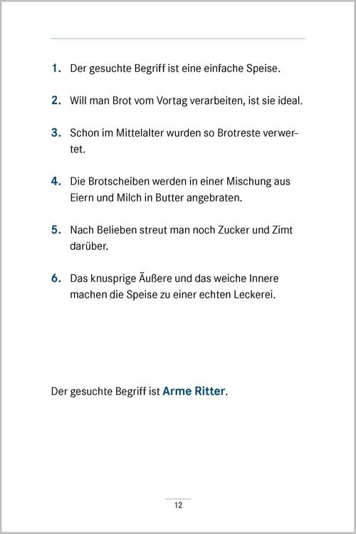 Produktbild: Umschreibungen Essen und Trinken
