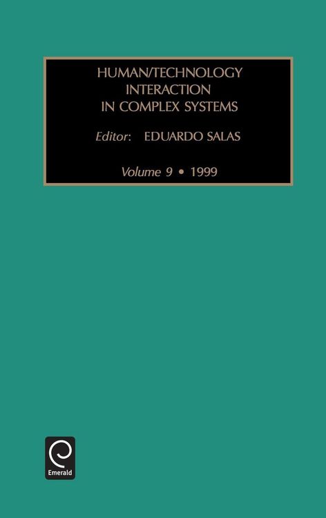 Produktbild: Human/Technology Interaction in Complex Systems