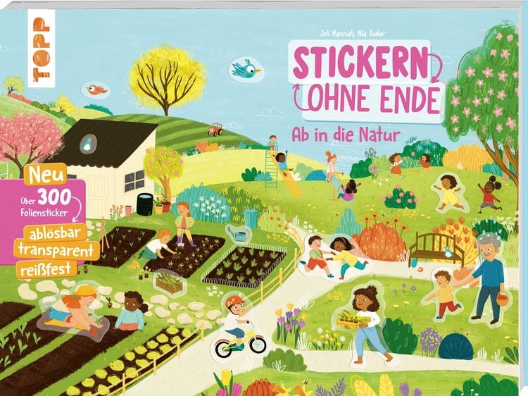 Produktbild: Stickern ohne Ende - Ab in die Natur