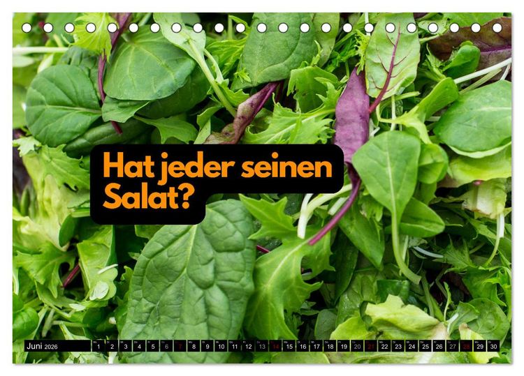 Produktbild: Komm Kaffeesatz lesen! (Tischkalender 2026 DIN A5 quer), CALVENDO Monatskalender